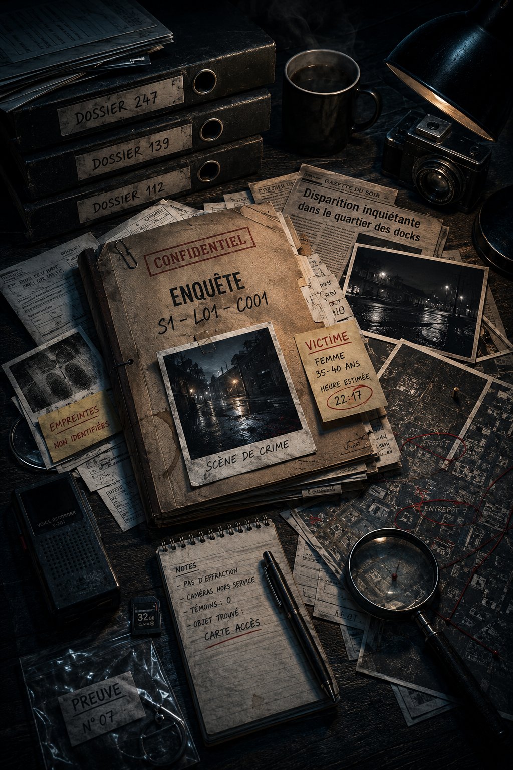 Dossier d'enquête DarkCase